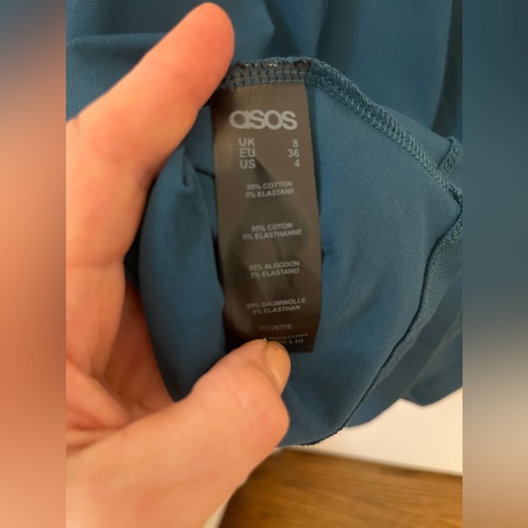 ASOS, size 4, off the shoulder dress - Picture 7 of 7